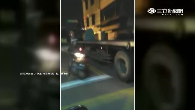 獨／拖板車司機肇逃　正義姐驚險追人