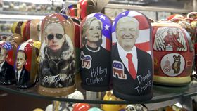 美國總統大選,川普,希拉蕊（圖／美聯社／達志影像）