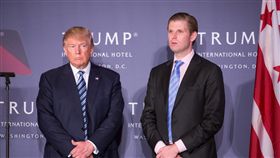 川普,川普兒子（圖／美聯社／達志影像）