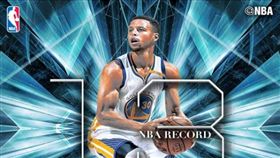NBA,勇士隊,柯瑞,Stephen Curry,三分球紀錄　圖／翻攝自NBA.com/Stats推特
