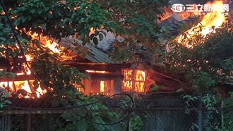 台鐵宿舍起火　警消全面搶救