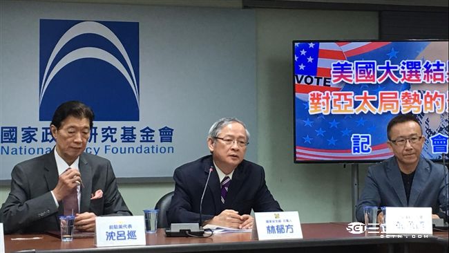 美國大選膠著　沈呂巡籲政府「固本」