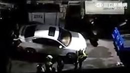 李男欠錢不還挨罵竟在酒後至債主家樓下叫囂（翻攝畫面）