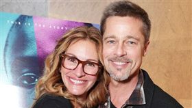 布萊德彼特　茱莉亞羅勃茲（翻攝自《E!Online》）