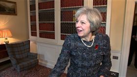 英國首相梅伊（圖／美聯社／達志影像）