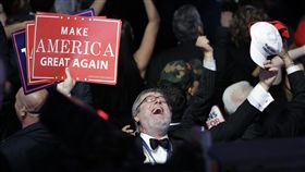 川普當選美國總統（圖／美聯社／達志影像）