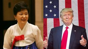 川普、朴槿惠／臉書