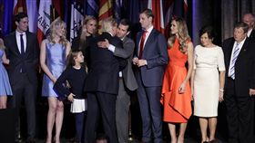 川普,總統大選,家族　圖／美聯社／達志影像