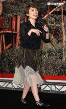 魏如萱「末路狂花」最新專輯正式發片記者會，藝人好友KUSO「你啊你啊」。（記者邱榮吉/攝影）