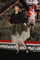 魏如萱「末路狂花」最新專輯正式發片記者會，藝人好友KUSO「你啊你啊」。（記者邱榮吉/攝影）