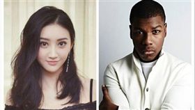 圖／翻攝自景甜臉書　John BoyegaIG

