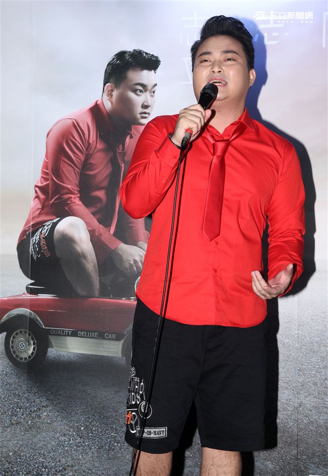 車志立2016首張國語專輯「志同道合」發片。（記者邱榮吉/攝影）