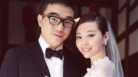 歌手張靚穎與男友馮軻8日於義大利完成婚禮。（圖／翻攝自Michael馮微博）