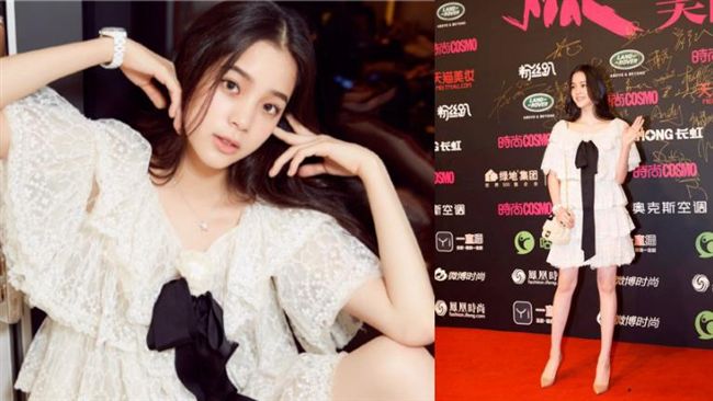 歐陽娜娜PO長腿照　網友質疑靠修圖