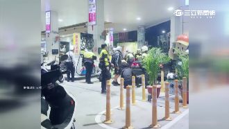 通緝犯遭警一眼認出　圍捕加油站逮人