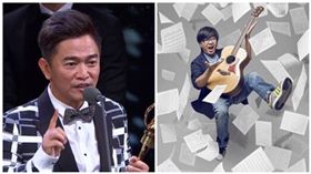 吳宗憲,袁惟仁（合成圖／翻攝自金鐘獎頒獎典禮、微博）
