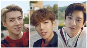 EXO　Suho、燦烈、伯賢、D.O.、世勳、Kai
圖／臉書