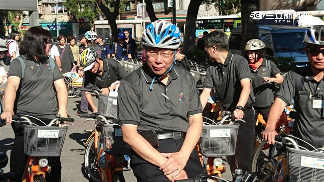 柯鐵馬視察自行車道　360度萌跟拍