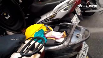 打開機車置物箱　驚見30公分草蛇