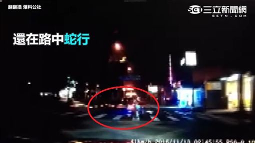 台中,喜美,逼車,危險駕駛圖／翻攝自YouTube