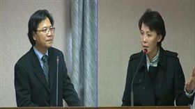 葉俊榮,黃昭順　圖／翻攝自立法院直播