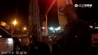 醉男酒測異常配合　結果吃了三張罰單