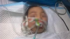 陸女遭剁手指(圖/翻攝自微博)