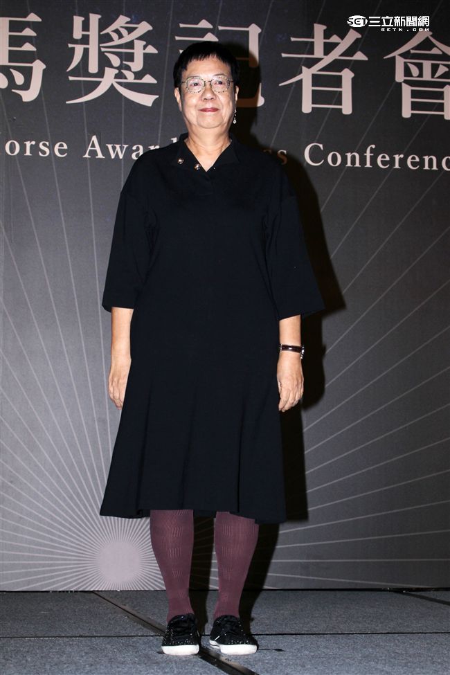 第53屆金馬獎評審團主席許鞍華導演。（記者邱榮吉/攝影）