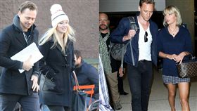 洛基同框金髮女有點像前女友泰勒絲（合成圖／翻攝自每日郵報）