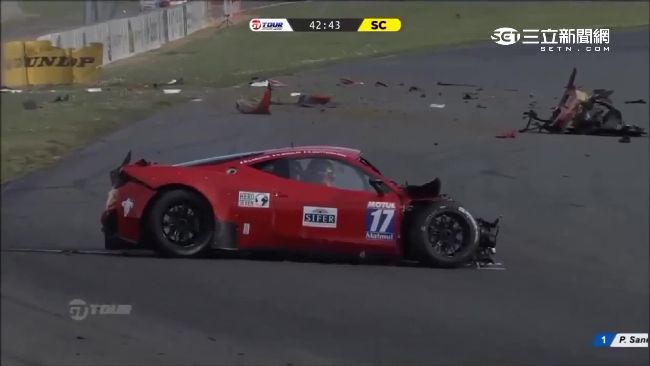 F1巴西站決賽　車神接班人爆胎退賽