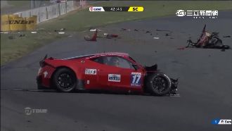 F1巴西站決賽　車神接班人爆胎退賽