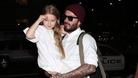 貝克漢,哈珀,圖／每日郵報