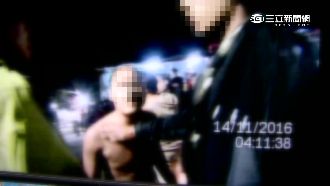 外地少年大鬧矮靈祭　脫上衣嗆警單挑