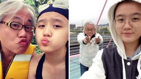 圖翻攝自李坤城臉書　林靖恩