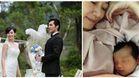  周幼婷被爆產後憂鬱（合成圖／翻攝自藍正龍、周幼婷臉書）