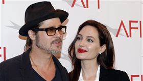  安潔莉娜裘莉、布萊德彼特（圖／路透社／達志影像）