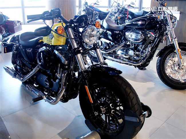 Harley-Davidson （哈雷機車）2017式新車完美呈現。（記者邱榮吉/攝影）