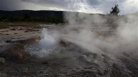 黃石公園,溫泉（圖／路透社／達志影像）
