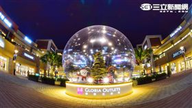 桃園華泰名品城打造桃園最大聖誕村。（圖／華泰名品城提供）