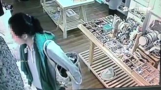 扮常客當小偷！馬尾妹摸走4千元商品