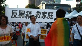 反同志,同性婚姻,同志婚姻,同志,同性戀,婚姻平權,立法院,抗議,尤美女,司法委員會,護家盟,下一代幸福聯盟-記者黃郁棋攝影