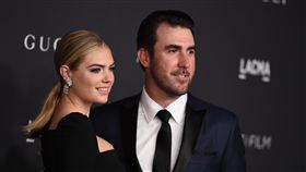 Kate Upton和Justin Verlander（圖／美聯社／達志影像）