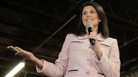 南卡羅來納州州長海利（Nikki Haley）可能出任國務卿。2017年3月職位為美國駐聯合國大使。（圖／路透社／達志影像）