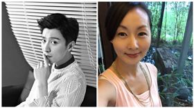 鄭家榆,喬任梁（合成圖／翻攝自鄭家榆臉書、微博）
