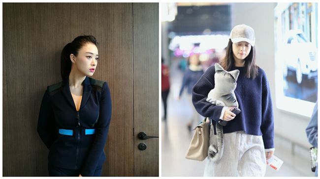 蔣欣沒時間休息　累到在機場站著睡