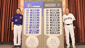 雙方總教練揭曉雙方先發陣容（圖／棒協提供）