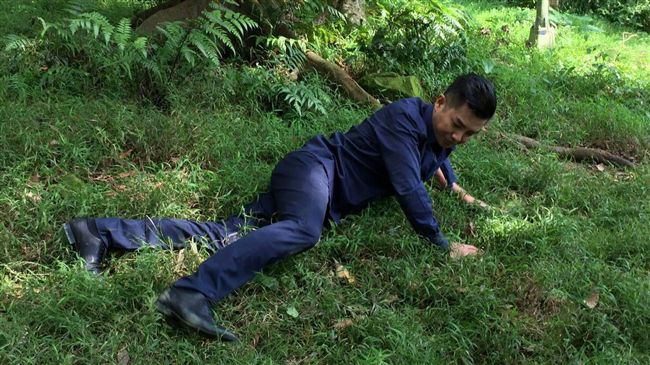 動作戲親上場　謝承均MAN鬥謝祖武