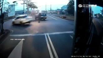 闖紅燈撞上小貨車　惡駕竟肇事逃逸