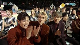 20161119　2016Melon頒獎典禮登場！EXO、BTS率先領獎　圖／翻攝自MBCevery1