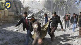 敘利亞政府猛轟阿勒坡釀31平民死。（圖／美聯社／達志影像）